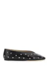 Le Monde Beryl Black Regency Slipper Ballerina Flats In Black