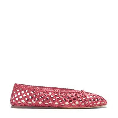 Le Monde Beryl Regency Slipper In Crimson Red