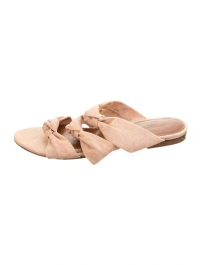 Pre-owned Le Monde Beryl Slides In Neutral