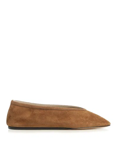 Le Monde Beryl Luna Flat Slippers In Transparent