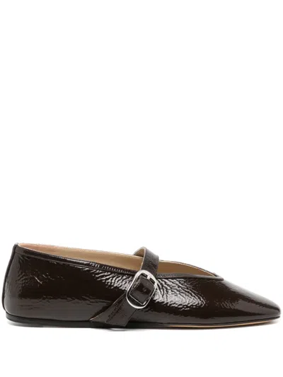 Le Monde Beryl Stella Ballerina Shoes In Brown