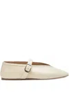 Le Monde Beryl Naplack Leather Stella Ballet Flats In Neutral