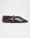 Le Monde Beryl Stella Buckle-fastening Ballet Flats