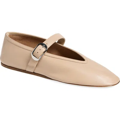 Le Monde Beryl Stella Mary Jane Flat In Brown