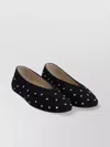 Le Monde Beryl Black Regency Slipper Ballerina Flats In Black