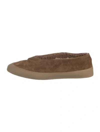 Pre-owned Le Monde Beryl Suede In Brown