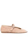 Le Monde Beryl Suede Mary Jane Ballerina Shoes