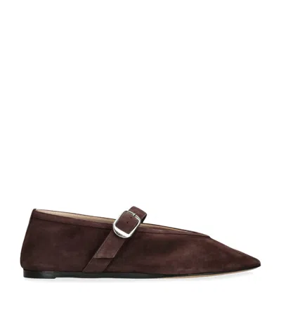 LE MONDE BERYL SUEDE STELLA FLATS