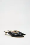 Le Monde Beryl Venetian Kitten Heel In Black In Black