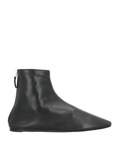 Le Monde Beryl Woman Ankle Boots Black Size 8.5 Leather