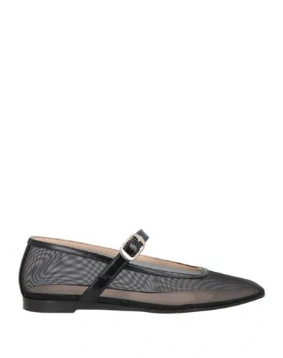 Le Monde Beryl Woman Ballet Flats Black Size 9 Textile Fibers