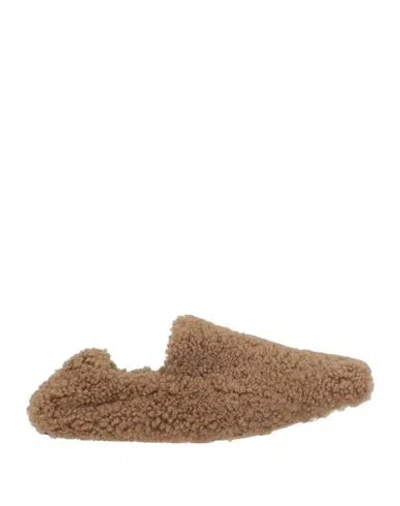 Le Monde Beryl Woman Loafers Sand Size 7.5 Shearling