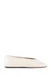 Le Monde Beryl Woman Ballet Flats Beige Size 11 Textile Fibers In White