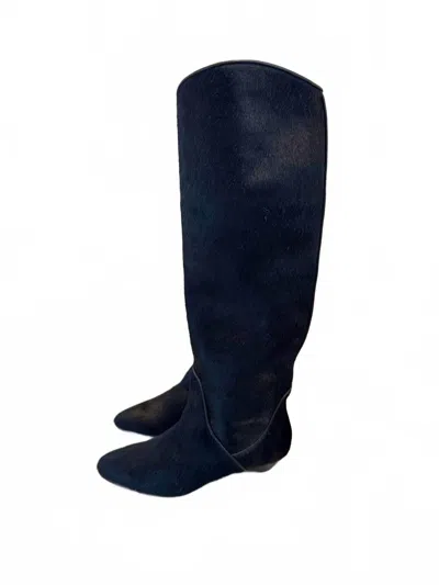 Le Monde Beryl Women's Allegra Riding Boots In Black In Blue