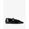 Le Monde Beryl Stella Ballet Flats In Black