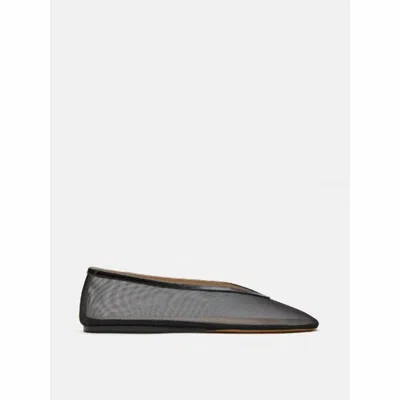 Le Monde Beryl Women's Luna Mesh Slipper In Black