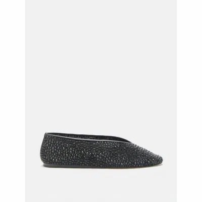 Le Monde Beryl Women's Luna Slipper In Black Crystal