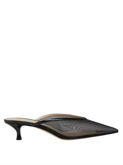 Le Monde Beryl Women's Venetian Kitten Mule In Black