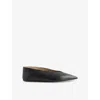 Le Monde Beryl Luna Leather Ballerina Flats