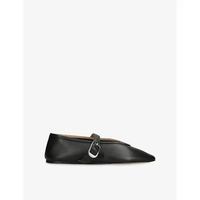 LE MONDE BERYL WOMENS LE MONDE BERYL STELLA SINGLE-STRAP LEATHER PUMPS