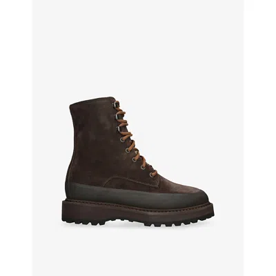 LE MONDE BERYL WOMENS LE MONDE BERYL DOLOMITE LACE-UP SUEDE BOOTS