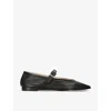 LE MONDE BERYL WOMENS LE MONDE BERYL MARY JANE LEATHER BALLET FLATS