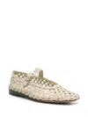 Le Monde Beryl Woman Ballet Flats Off White Size 6 Leather In White
