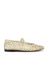 Le Monde Beryl Woman Ballet Flats Off White Size 6 Leather
