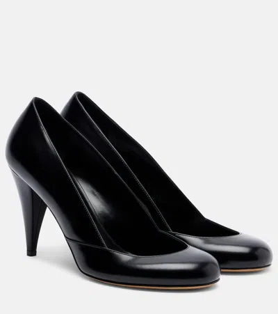 Le Monde Beryl Le Monde Béryl X Kim Sion Sable 95 Leather Pumps In Black
