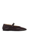 Le Monde Bryl Ballet Leather Mary Jane In Bordeaux