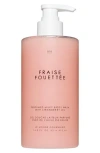Le Monde Gourmand Fraise Fouette Perfumed Milky Body Wash In Pink
