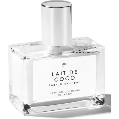 Le Monde Gourmand Lait De Coco Parfum En L'eau In No Color