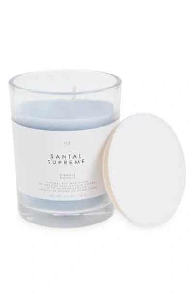 Le Monde Gourmand Santal Supreme Scented Candle In Transparent