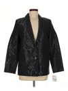 Le Mont St Michel Blazer Jacket In Black