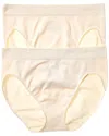 Le Mystere 2pk Hi-cut Brief In Yellow