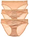 Le Mystere 3pk Infinite Comfort Bikini In White