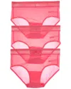 Le Mystere 3pk Second Skin Brief In Pink