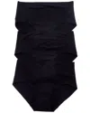 Le Mystere 3pk Signature Comfort Cooling Brief In Black