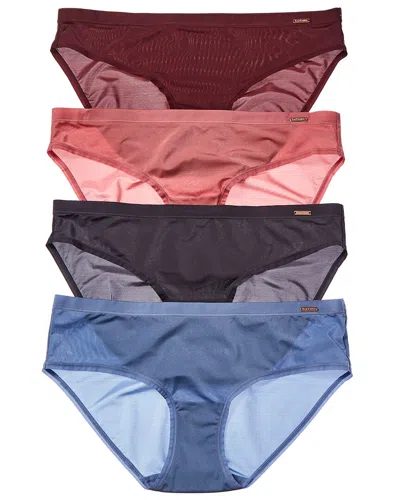 Le Mystere 4pk Infinite Comfort Bikini In Multi