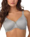 Le Mystere Full Coverage Bra In Gray
