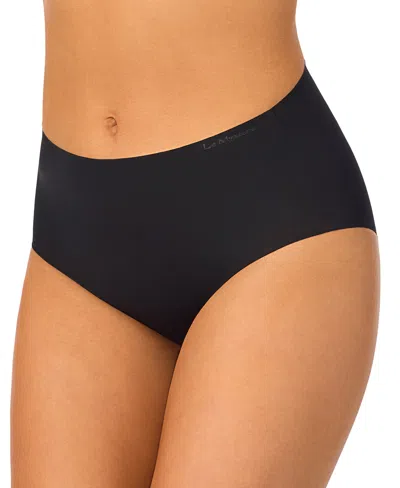 Le Mystere Full-coverage High-cut Seamless Panty In Black