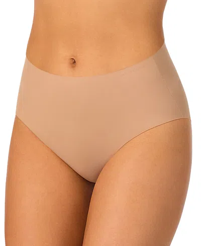 Le Mystere Full-coverage High-cut Seamless Panty In Brown