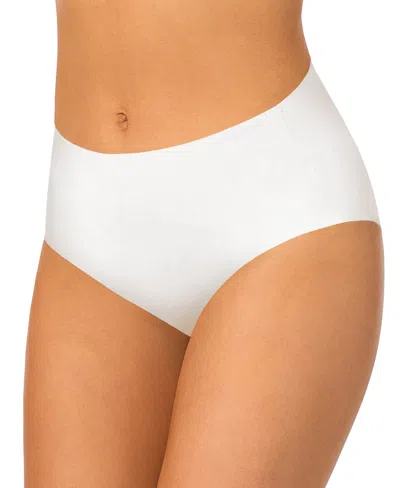 Le Mystere Full-coverage High-cut Seamless Panty In White