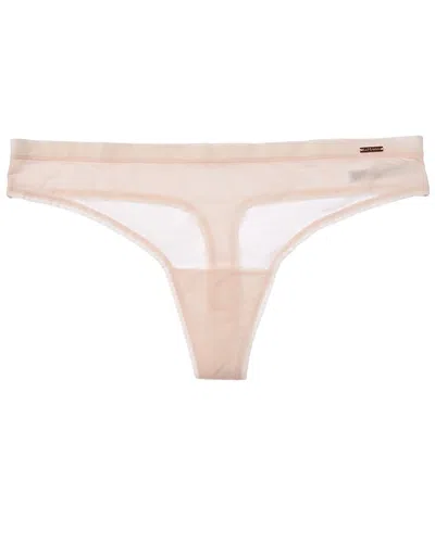 Le Mystere Infinite Comfort Thong In Neutral