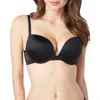 Le Mystere Second Skin Convertible Underwire Demi Bra In Black