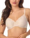 Le Mystere Lace Allure Full Coverage Underwire Bra In Soft Shell