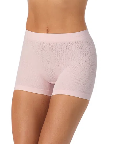Le Mystere Lace Knit Seamless Boyshorts In Pink