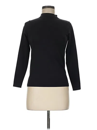 Pre-owned Le Mystere Long Sleeve Turtleneck In Black