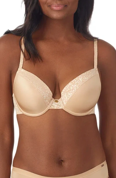 Le Mystere Le Mystère Safari Push-up Underwire T-shirt Bra In Neutral