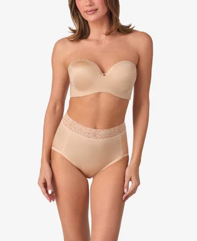Le Mystere Safari Strapless Underwire Full-coverage Bra In Nude